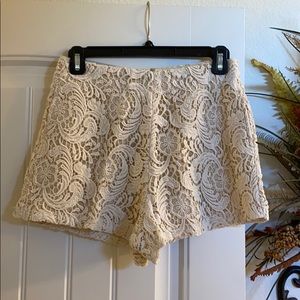 Lace shorts